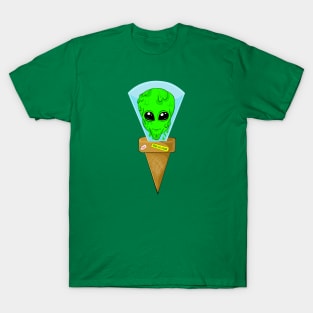 Alien Ice Cream Cone T-Shirt